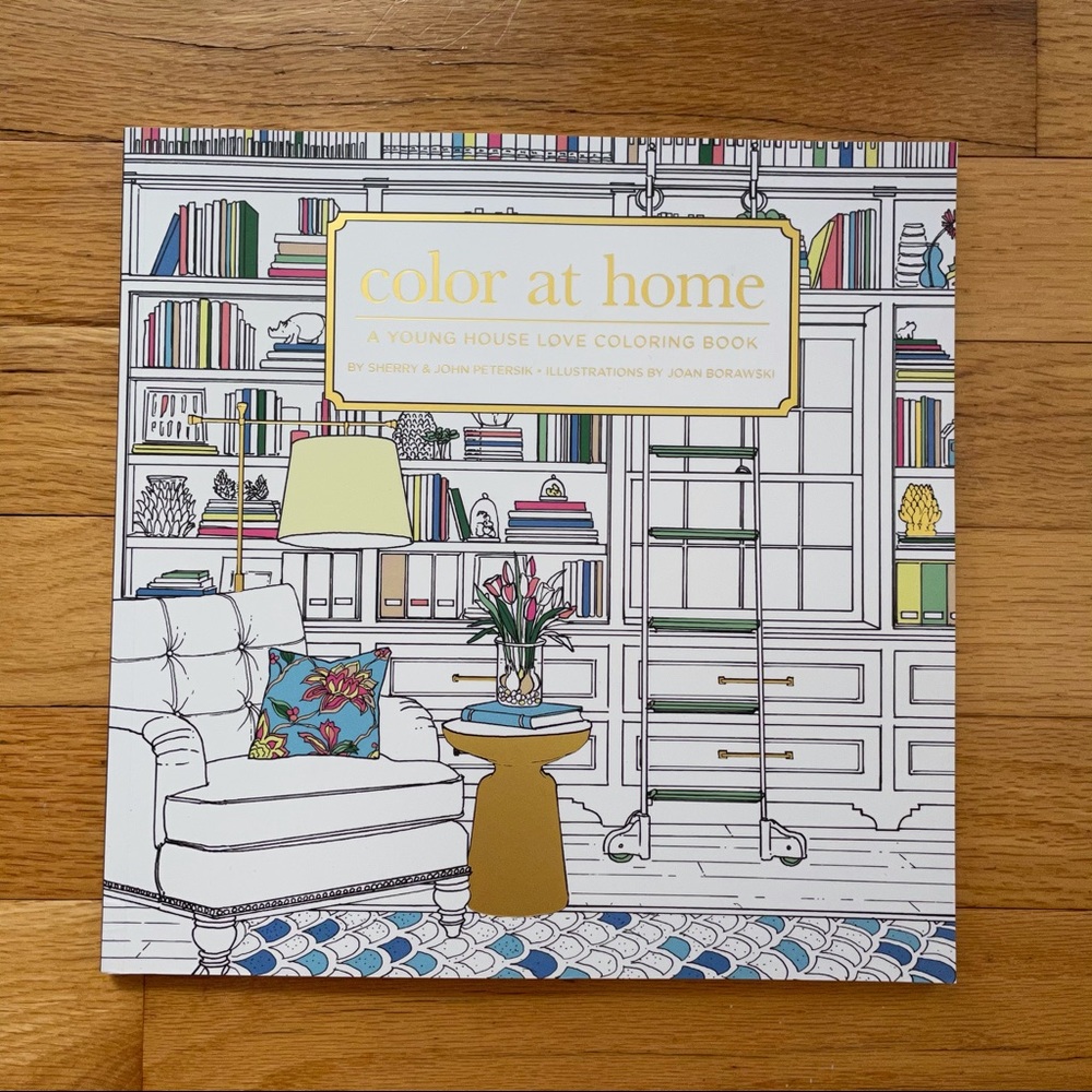 Color At Home Coloring Book